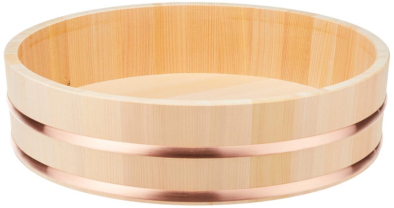 M.V. Trading Kotobuki X-Large Hangiri Sushi Rice Mixing Tub - Image 1